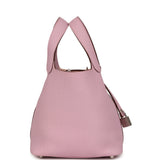 Hermes Picotin Lock 18 Mauve Sylvestre Clemence Palladium Hardware - Thumbnail View 3