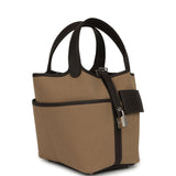 Hermes Picotin Cargo 18 Mousse Toile Canvas and Bai Brun Swift Palladium Hardware - Thumbnail View 2