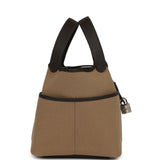 Hermes Picotin Cargo 18 Mousse Toile Canvas and Bai Brun Swift Palladium Hardware - Thumbnail View 3