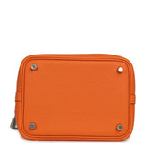 Hermes Picotin Lock 18 Orange Clemence Palladium Hardware - Thumbnail View 6