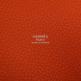 Hermes Picotin Lock 18 Orange Clemence Palladium Hardware - Thumbnail View 8