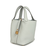 Hermes Picotin Lock 18 Bleu Pale Clemence Gold Hardware - Thumbnail View 5
