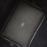 Pre-owned Hermes Picotin Lock 18 Caban Clemence Palladium Hardware - Thumbnail View 7