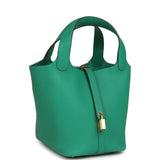 Hermes Picotin Lock 18 Vert Jade Maurice Gold Hardware - Thumbnail View 2