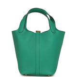 Hermes Picotin Lock 18 Vert Jade Maurice Gold Hardware - Thumbnail View 4