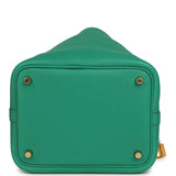 Hermes Picotin Lock 18 Vert Jade Maurice Gold Hardware - Thumbnail View 6