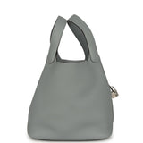 Hermes Picotin Lock 22 Gris Pantin Clemence Palladium Hardware - Thumbnail View 3