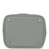 Hermes Picotin Lock 22 Gris Pantin Clemence Palladium Hardware - Thumbnail View 6