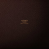 Hermes Picotin Lock 18 Rouge Sellier Clemence Gold Hardware - Thumbnail View 7