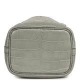 Hermes Micro Picotin Lock 14 Gris Ciment Matte Alligator Gold Hardware - Thumbnail View 6