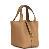 Pre-owned Hermes Picotin Lock 18 Chai Clemence Gold Hardware - Thumbnail View 2