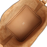 Pre-owned Hermes Picotin Lock 18 Chai Clemence Gold Hardware - Thumbnail View 8