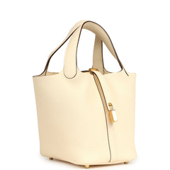 Hermes Picotin 18 Nata Clemence Gold Hardware