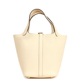 Hermes Picotin 18 Nata Clemence Gold Hardware - Thumbnail View 3