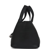Pre-owned Hermes Picotin Lock 22 Black Clemence Palladium Hardware - Thumbnail View 3