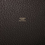 Hermes Picotin Lock 22 Bai Brun Clemence Gold Hardware - Thumbnail View 7