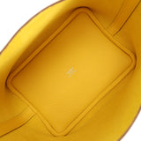 Hermes Picotin Lock 18 Canari Clemence Palladium Hardware - Thumbnail View 7