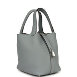 Hermes Picotin Lock 18 Gris Pantin Clemence Palladium Hardware - Thumbnail View 2