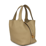 Hermes Picotin Lock 22 Trench Clemence Gold Hardware - Thumbnail View 2