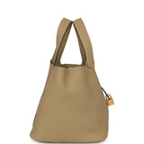 Hermes Picotin Lock 22 Trench Clemence Gold Hardware - Thumbnail View 3
