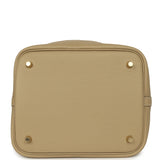 Hermes Picotin Lock 22 Trench Clemence Gold Hardware - Thumbnail View 6