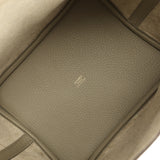 Pre-owned Hermes Picotin 22 Sauge Clemence Gold Hardware - Thumbnail View 7
