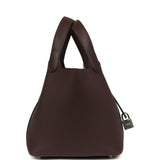 Hermes Picotin Lock 18 Rouge Sellier Clemence Palladium Hardware - Thumbnail View 3
