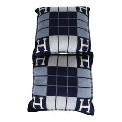 Hermes "Avalon III" Signature H Cushion PM Ecru and Caban Set