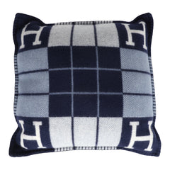 Hermes "Avalon III" Signature H Cushion PM Ecru and Caban Set