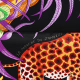 Hermes “La Marche Du Zambeze” Silk Scarf 90cm
