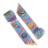 Hermes "Funny Ice Cream" Bleu Multi Silk Twilly Pair