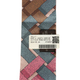 Hermes "Mors A Jouets Chemise" Vieux Rose, Gris, Camel Multi Silk Twilly Pair