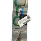 Hermes "Inventaire Poetique De Brides A Bloc" Black, Vert, Rouge Multi Silk Twilly Pair