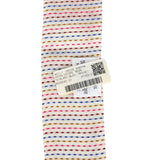 Hermes "Chevaloscope Neon" Blanc, Bleu and Rouge Kantha Silk Twilly Pair