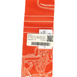 Hermes "Brides de Gala En Fleur" Vanille, Orange and Kaki Multi Silk Twilly Pair - Thumbnail View 5