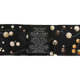 Hermes "Red Berries" Black, Beige Dore, Orange Fringe Silk Twilly - Thumbnail View 4