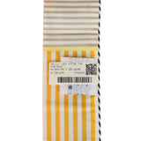 Hermes "Thalassa" Bouton D'Or, Jaune Soufre & Blanc Multi Cotton Twilly - Thumbnail View 4