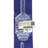 Hermes "Merveilleuses Lantern" Rose Bon Bon, Indigo Multi Silk Twilly - Thumbnail View 4