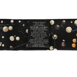 Hermes "Red Berries" Black, Beige Dore, Orange Fringe Silk Twilly - Thumbnail View 4