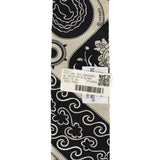 Hermes "Festival Des Amazones" Grege, Black, Blanc Silk Twilly - Thumbnail View 4