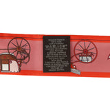 Hermes "Les Voitures Nouvelles" Abricot, Vermillon, Vieux Rose Fringe Silk Twilly - Thumbnail View 4