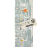 Hermes "A l'Ombre des Boulevards" Blanc, Vert, Mauve Multi Silk Twilly - Thumbnail View 4