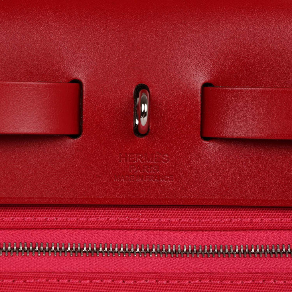 Hermes Herbag Zip Pegase Pop PM 31 Rouge Piment Special Edition – Mightychic