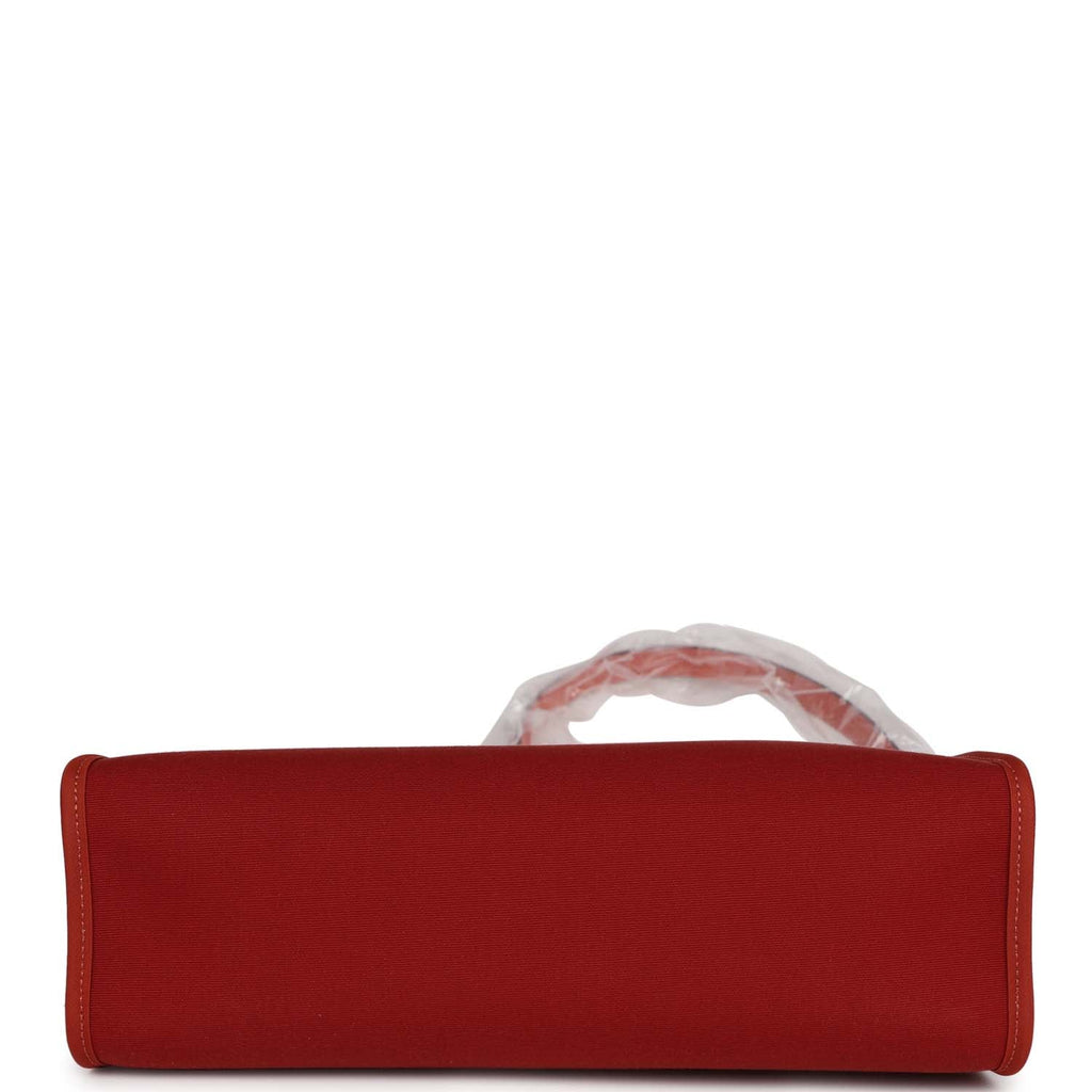 Ginza Xiaoma - Versatile Herbag Zip MM in Rouge H Toile