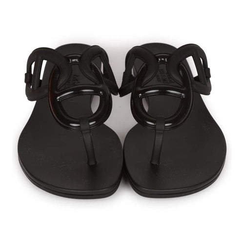Hermes Egerie Sandal Black TPU 36