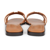 Hermes Oran Sandals Natural Veau Brode 39.5 EU