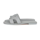 Hermes Oran Sandal Bleu Glacier Epsom 37 EU