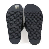 Hermes Chypre Techno Sandals Black Calfskin Palladium Hardware 36.5 EU