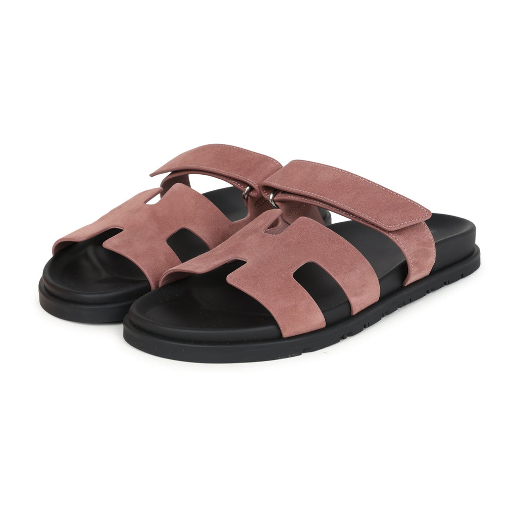 Hermès - Chypre Sandal, Women's, Leather, Black Hermès - Chypre Sandal, Women's, Leather, Black