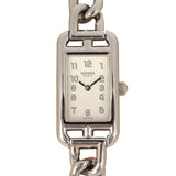 Pre-owned Hermes Nantucket Watch Small Model Stainless Steel - Thumbnail View 3